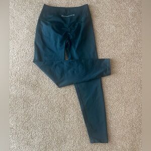 Alphalete dark green amplify leggings